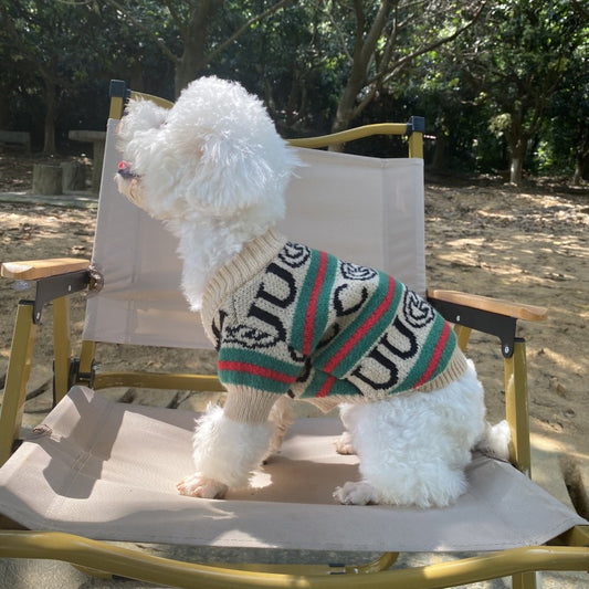 Warm Camouflage Pet Cardigan
